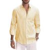 chemise rayée décontractée pour homme