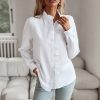 Chemise rayée à manches longues