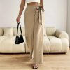 pantalon femme à nouer