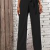 pantalon femme à nouer