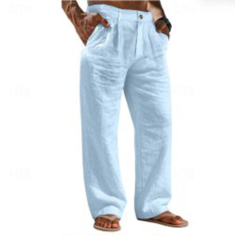 pantalon homme en lin