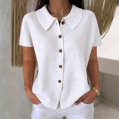 top femme polo manches courtes