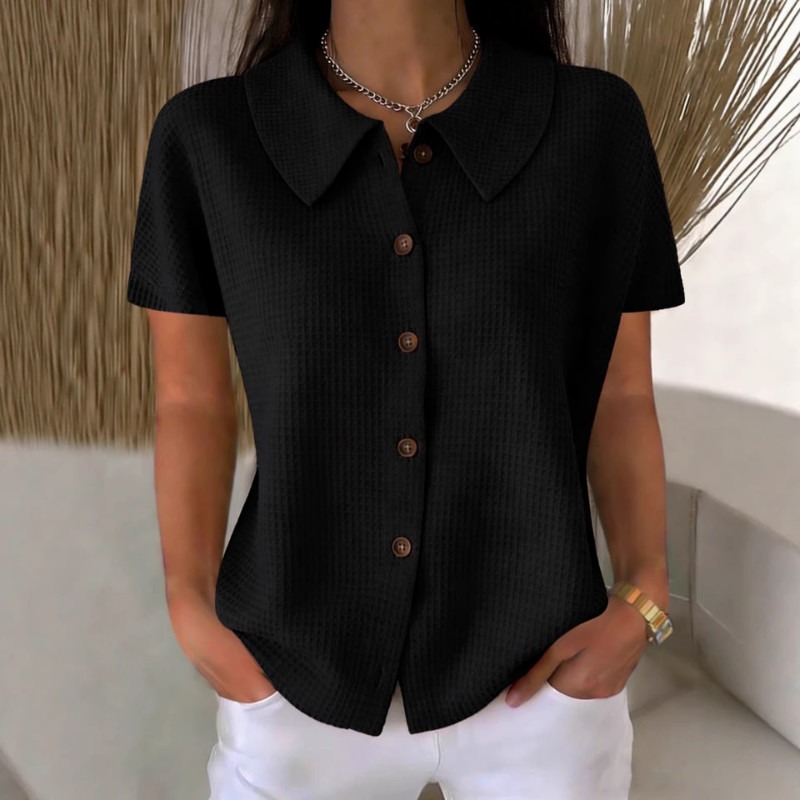 top femme polo manches courtes