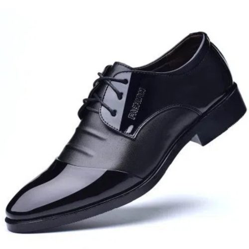 chaussures vernies business pour homme