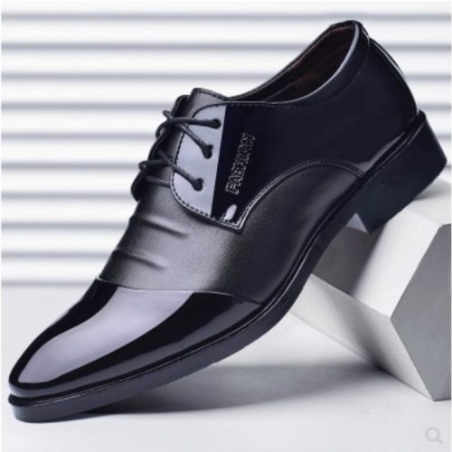 chaussures vernies business pour homme