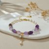 bracelet pierres naturelles amethyste