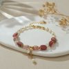 bracelet pierres naturelles cristal rose