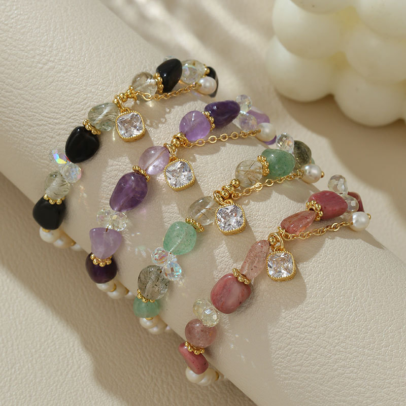 bracelet pierres naturelles tous