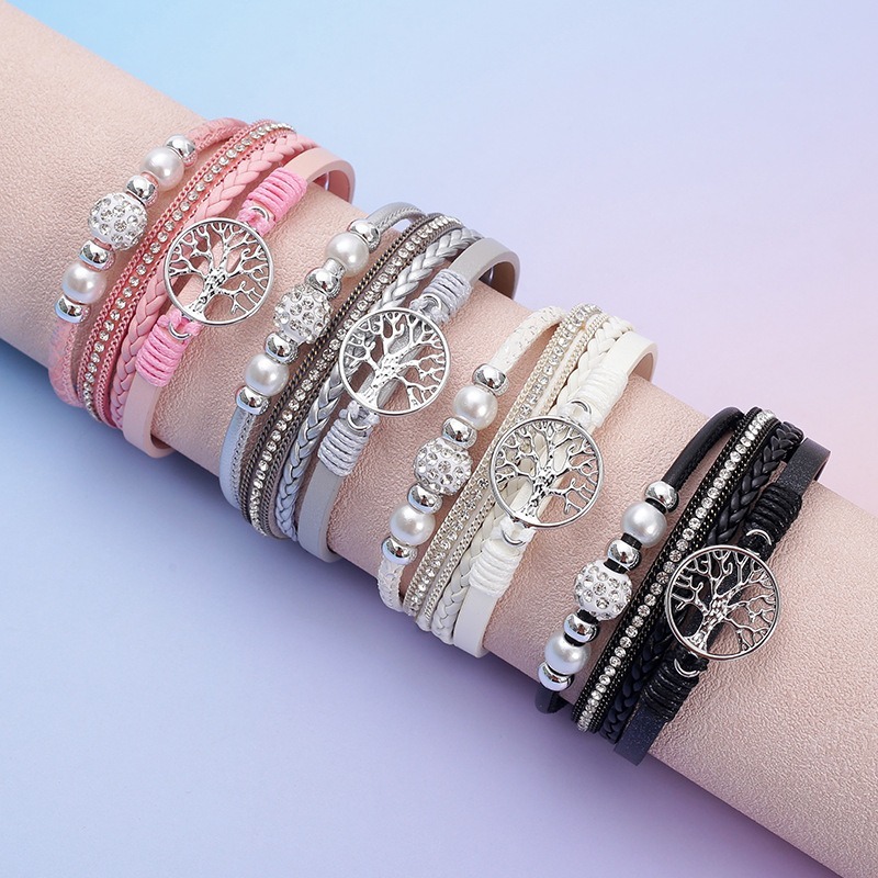 bracelet tressé arbre de vie 1