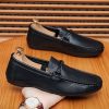 chaussures bateau pour homme noir 2