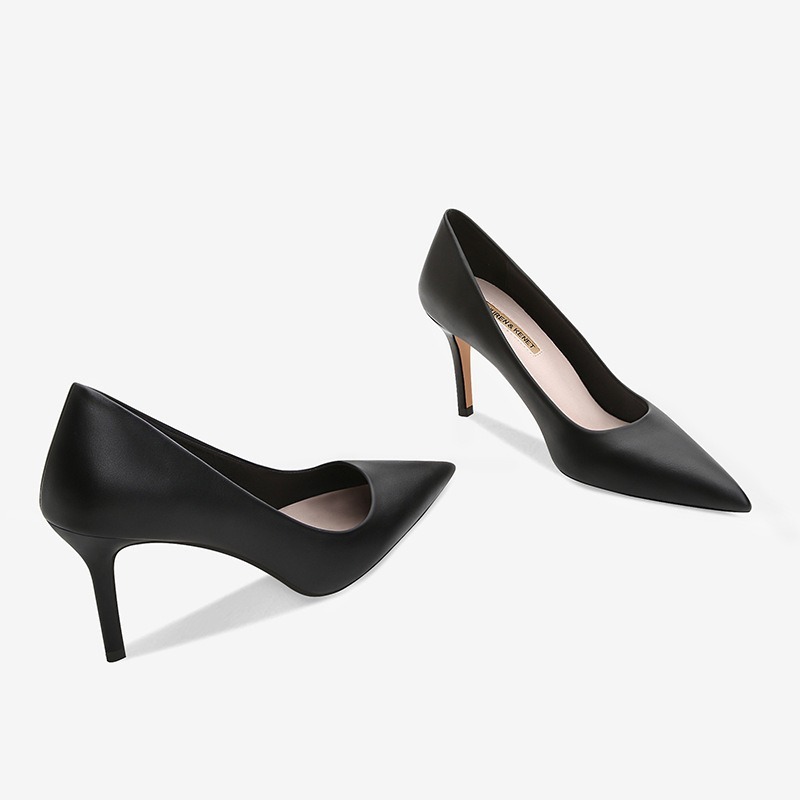 escarpins classiques noirs 4