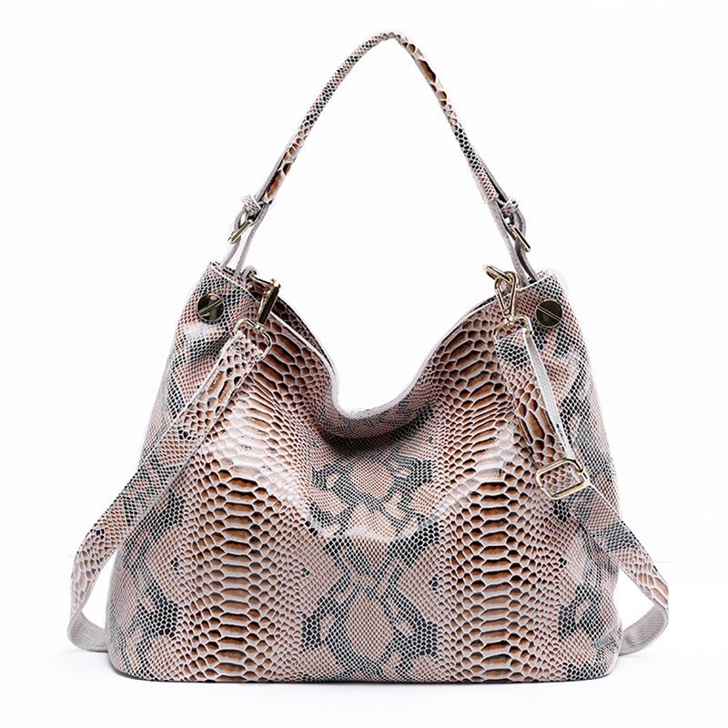 grand sac bandoulière en cuir rose