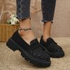 mocassins femme à plateforme 5