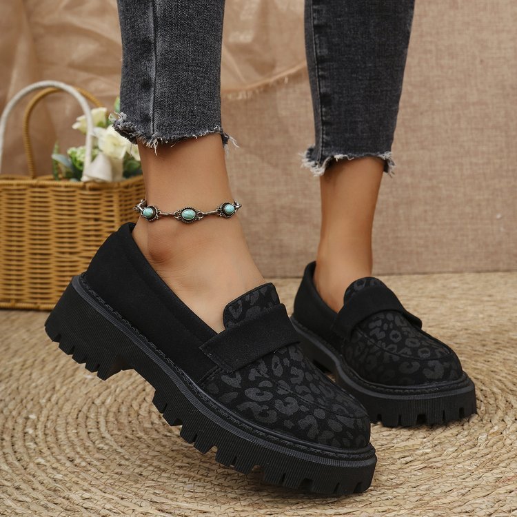 mocassins femme à plateforme 5