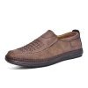 mocassins respirants pour homme marron