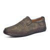 mocassins respirants pour homme vert