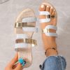 mules à petit talon compensé argent