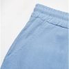short bermuda pour homme cotone et lin bleu ciel detail 6