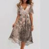 robe légère mousseline nude