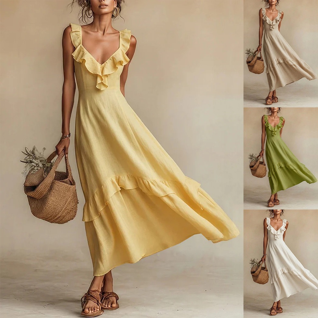 robe longue légère tout